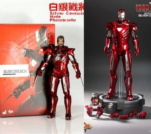 Hottoys Iron Man 3 Mark XXXIII Silver Centurion 1/6th Collectibles Figure Stock - Picture 1 of 21