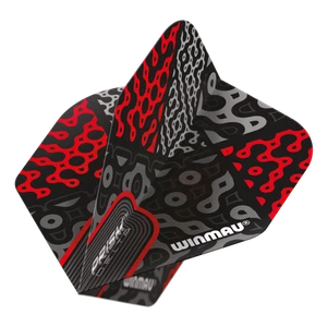 Winmau Prisma Delta Extra Grueso Cifra Dardos Vuelos - Imagen 1 de 1