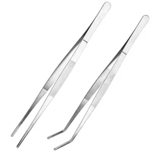 Juego de Pinzas de Cocina Pinzas Largas LEEFONE 2 PIEZAS 12 Pulgadas Acero Inoxidable Alimentos... - Imagen 1 de 7