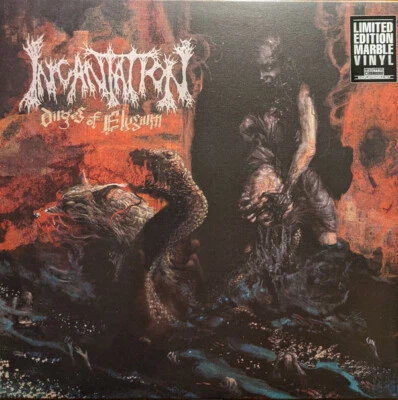 Incantation ‎- Dirges Of Elysium LP COLORED Vinyl Album Death Metal NEW Record - Image 1 of 3