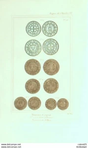 Monnaies BILLON sous Charles VI XVº S. - Picture 1 of 1