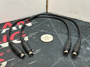Male DIN cable For Zapco Symbilink Amplifiers & Signal Processors Balanced SLDIN - Picture 1 of 33