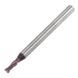 1Pcs HRC55 2.5mm-50L 2 Flute CNC Carbide End Mill Cutter Drill Bit For Steel - Picture 1 of 5