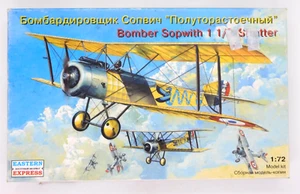 Eastern Express Bomber Sopwith 1 1/2 Strutter 1:72 72158 Model Kit WWI British - Picture 1 of 3