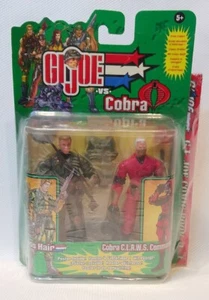 GI Joe vs Cobra Spy Troops Crosshair Vs Cobra Claws Commander 2003 Valor Venom - Picture 1 of 2