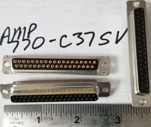 Amphenol 770-C37SV D-Sub Connector 37 Pins Female NEW -Price per bag of 3 pieces - Picture 1 of 1