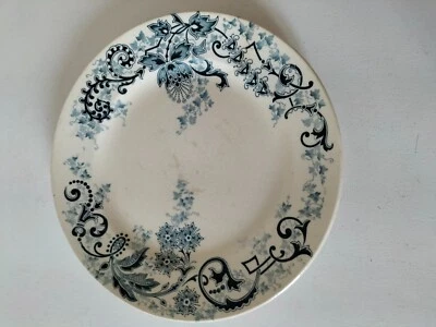 Assiette terre de fer HB & Cie modèle Sévigné - Photo 1/4