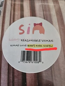 Sia Reasonable Woman Vinyl LP Baby Pink Colour 2024 NEW From Warner Australia - Picture 1 of 16
