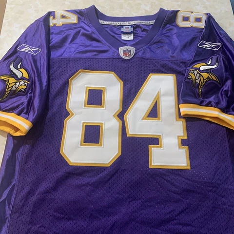 RARE Minnesota Vikings Randy Moss Reebok NFL  Authentic Jersey Size 48 Cover