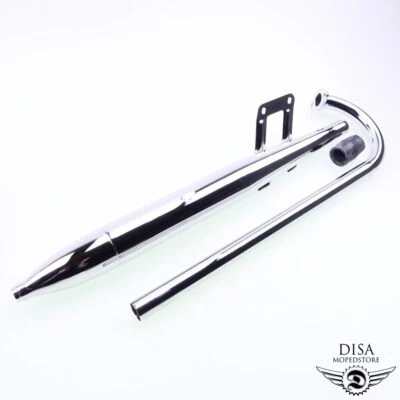 Auspuff Set Zigarrenauspuff Krümmer passend für, Zündapp Combinette 423 428 429 - Bild 1 von 4