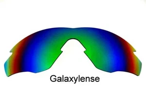 Galaxy Ersatzgläser Für Oakley M2 Rahmen XL Sonnenbrille Grün Polarisiert - Picture 1 of 8