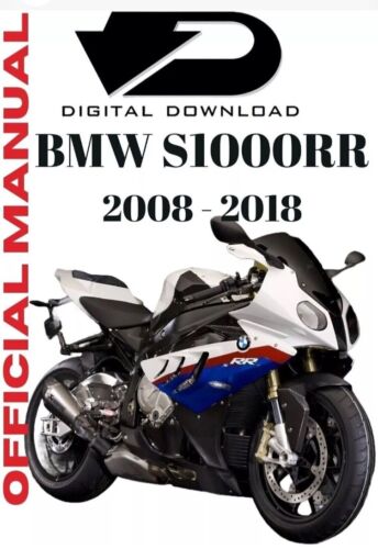 BMW S1000RR K46 2008 - 2018 Repair Manual Service Workshop Reparatur Deutsch/ENG