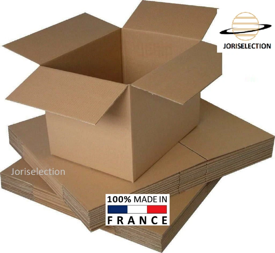CARTON 30 X 20 X 13 cm carton d emballage caisse d emballage CARTON DEMENAGEMENT - Photo 1/4