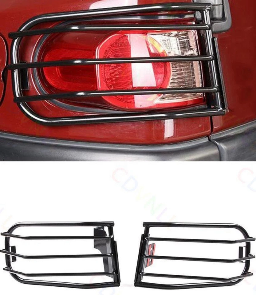 Protector de lámpara de luz trasera de acero para Toyota FJ Cruiser 2007-2014 Foto 1 de 4