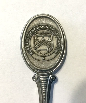 Oficina de Grabado e Impresión - Cuchara de recuerdo vintage coleccionable Foto 1 de 3