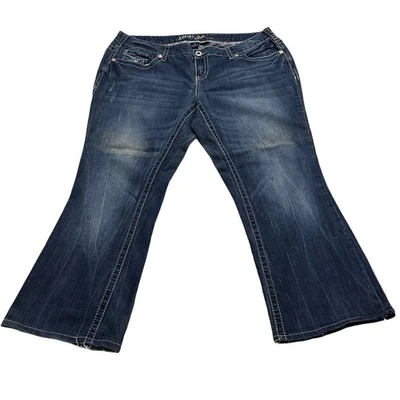 Series 31 Amethyst Jeans Women’s Size 18 Blue Stitch back pockets   - Image 1 of 4