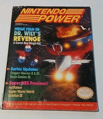 Nintendo Power Vol 27 Mega Man / Dr Willy's Revenge - Image 1 of 4