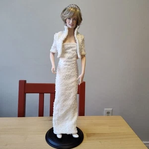 Franklin Mint Prinzessin Diana von Wales Porzellan 17 Zoll - Bild 1 von 8