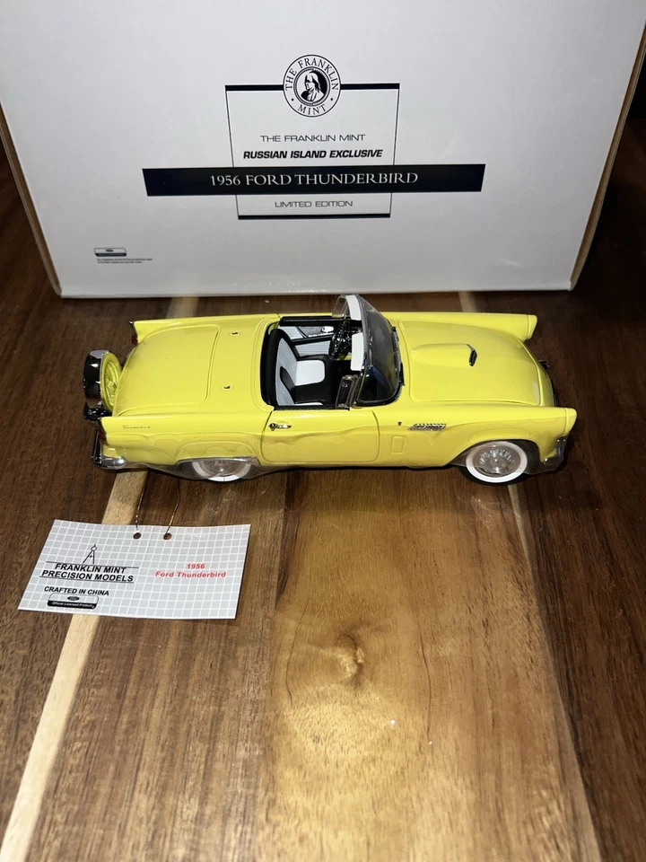 Ford Thunderbird Russian Island 1956 Franklin Mint edición limitada Foto 1 de 4