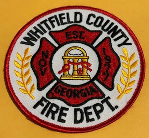 Whitfield County Georgia Fire Department Patch unbenutzt - Bild 1 von 2