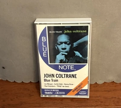 John Coltrane Blue Train Cassette Blue Note Label Jazz Remastered Expanded 1985 - Image 1 of 4