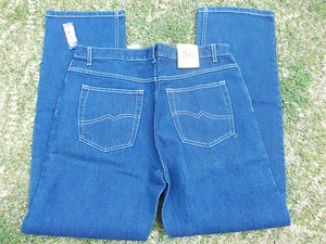 College Street blue denim jean pants mens blue denim jean pants 36WX33L NWT - Picture 1 of 2