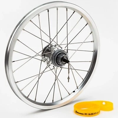 Brompton Rear Wheel - New Rim Fitted To Your Existing Wheel - Image 1 of 2