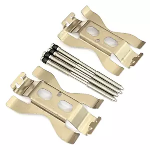 For Nissan GT-R R35 GTR Brake Pin Caliper Pad Hardware Fitting Kit Rear - Picture 1 of 3