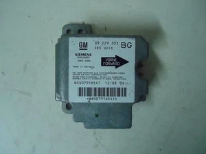 09229303 BG CENTRALINA AIRBAG OPEL ZAFIRA A ANNO 2003 SIEMENS 330518650 - Foto 1 di 1