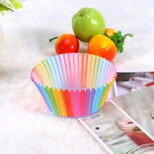Cupcake Liner 100 PEZZI colore Cupcake Carta Coppa Muffin da Forno Stampo Torta Casi