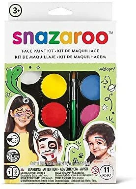 UK Snazaroo SZ1180102 Rainbow Face Paint Palette Kit Snazaroo Your One Stop F U - Image 1 of 4