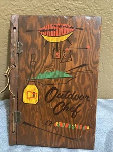 Vintage Sutherland Paper Company Presents Outdoor Chef 1958 Luau BBQ - Picture 1 of 11