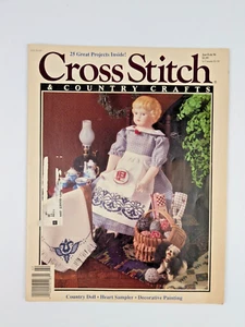 Cross Stitch & Country Crafts Magazin Jan/Februar 1991 25 Projekte Muster - Bild 1 von 4