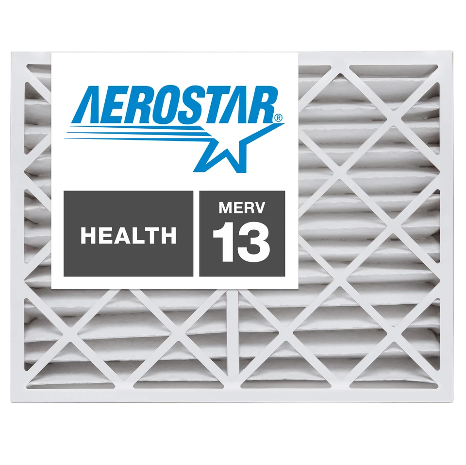Aerostar 16x20x4 Slim (15 1/2" x 19 1/2" x 3 3/4") MERV 13, 16x20x4 Slim, 1PK - Image 1 of 4