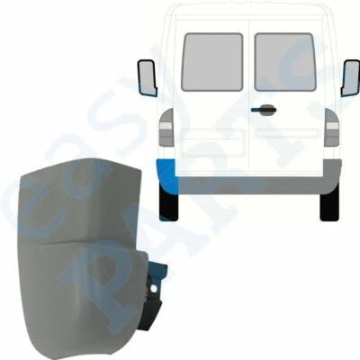 MERCEDES SPRINTER 1995-2006 Pare-chocs arrière / Gauche - Image 1 of 2