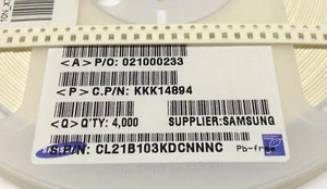30 Stück 10nF 50V Keramik-Kondensatoren SMD 0805 X7R Capacitor (M1934) - Picture 1 of 6