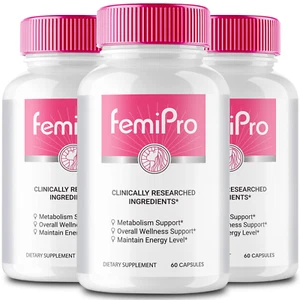 (3 Pack) FemiPro Pills to Support a Healthy Urinary Microbiome & Overall Health - Picture 1 of 3