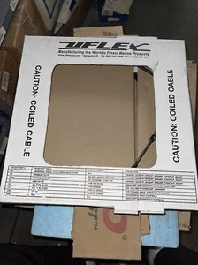 UFLEX COILED CONTROL CABLE;C8X15. - Picture 1 of 4