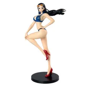 ONE PIECE Anime Figure NICO ROBIN Grandline Girls on Vacation Bandai Banpresto - Foto 1 di 6
