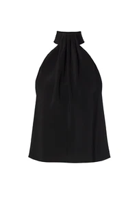 SCANLAN THEODORE Size 6 SILK STRAPPING TANK IN BLACK BNWT RRP$450 - Picture 1 of 8