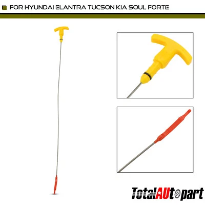 Engine Oil Dipstick for Hyundai Elantra 2010-2018 Tucson Kia Soul Forte Rondo - Image 1 of 4