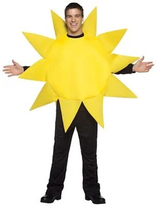 ADULT SUN BRIGHT SUNNY DAY SCHOOL PLAY HALLOWEEN COSTUME GC6303 - Picture 1 of 1