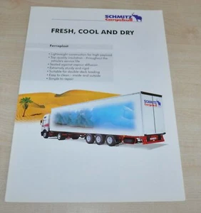 Brochure Schmitz Cargobull rimorchio fresco azienda camion brochure EN - Foto 1 di 3