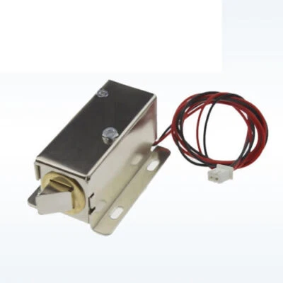 MARKENLOS DC 12V Cabinet Door Electric Lock Locks Assembly Solenoid For Drawer Sauna Lock