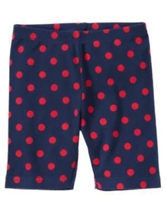 GYMBOREE HOMECOMING KITTY RED POLKA DOT BIKE SHORTS 3 4 5 6 7 8 9 12 NWT  - Picture 1 of 1