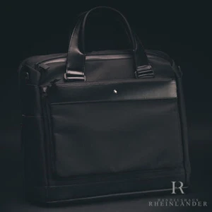 Montblanc Leather Goods Nightflight Estuche para documentos Bolsillo desmontable Negro 118248 - Imagen 1 de 5