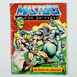 1985 Mattel Mini-Comic Masters De Universe - La Magie De Dragon Dt /Ital - Photo 1 sur 2