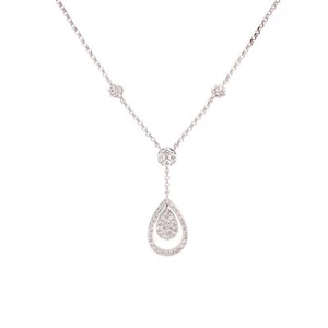 KC Designs NY 14 Karat Weißgold Diamant Anhänger - Bild 1 von 2