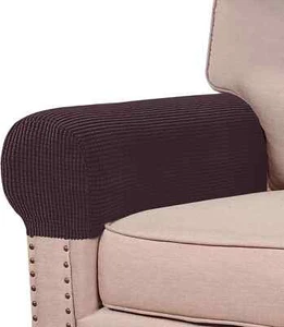 Turquoize Stretch Armrest Covers for Chairs and Sofas Couch Arm Covers - Picture 1 of 2