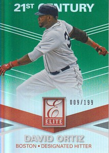 2015 Elite 21st Century Boston Red Sox Baseball Card #56 David Ortiz /199 